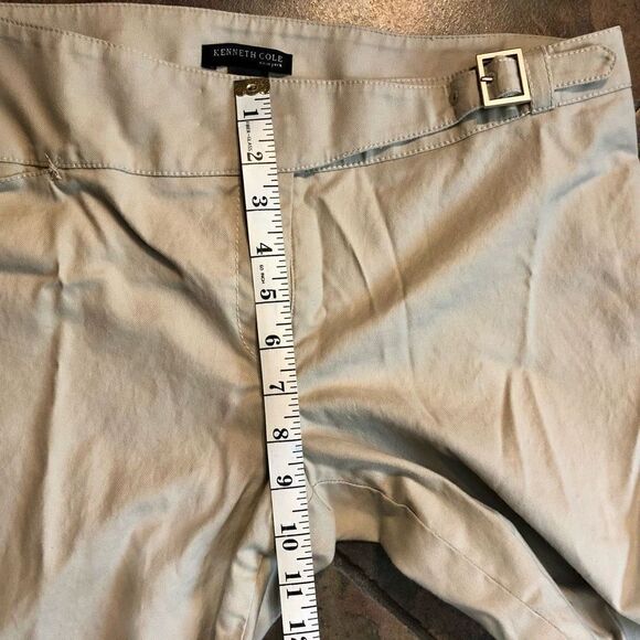 Kenneth Cole Khaki Women’s Pants Size 8 - Picture 5 of 12